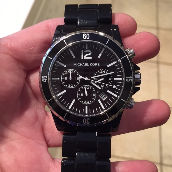 Black Authentic Michael Kors Watch - Picture 2 of 7